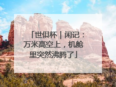 世俱杯｜闲记：万米高空上，机舱里突然沸腾了
