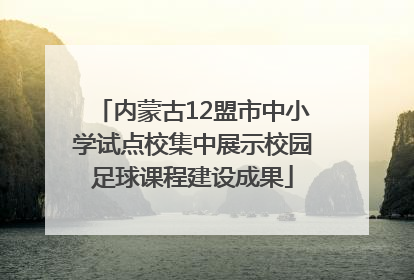 内蒙古12盟市中小学试点校集中展示校园足球课程建设成果