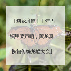 划龙舟咯！千年古镇里桨声响，黄龙溪恢复传统龙船大会