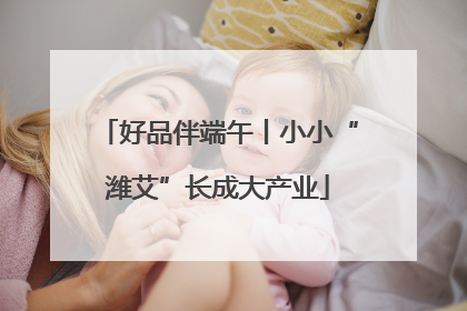 好品伴端午丨小小“潍艾”长成大产业