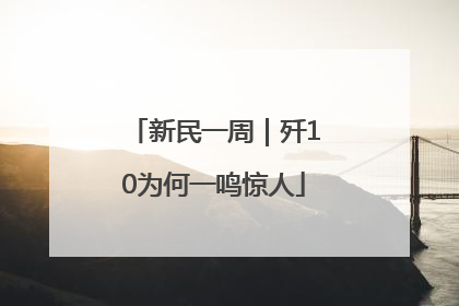 新民一周｜歼10为何一鸣惊人