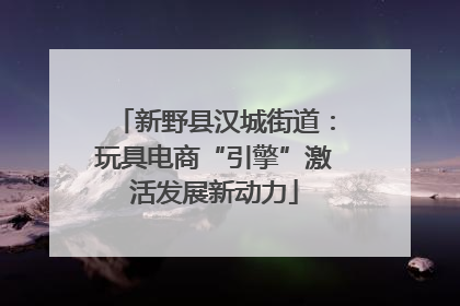 新野县汉城街道：玩具电商“引擎”激活发展新动力