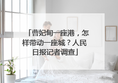 曹妃甸一座港，怎样带动一座城？人民日报记者调查