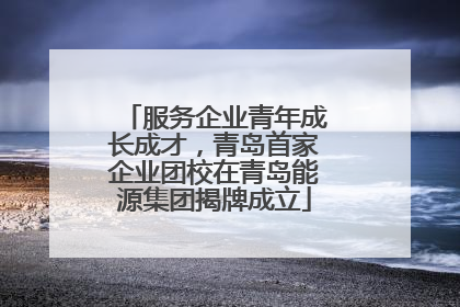 服务企业青年成长成才，青岛首家企业团校在青岛能源集团揭牌成立