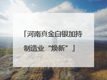 河南真金白银加持制造业“焕新”