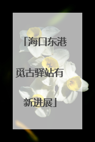 海口东港觅古驿站有新进展