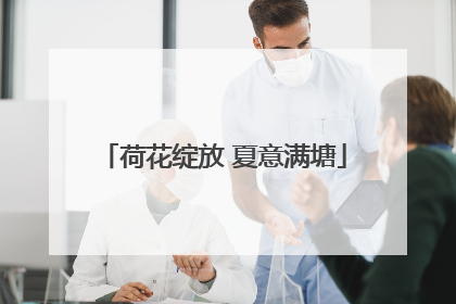 荷花绽放 夏意满塘