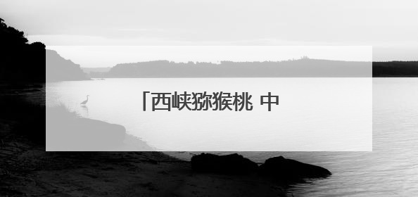 西峡猕猴桃 中国人的阳光金果
