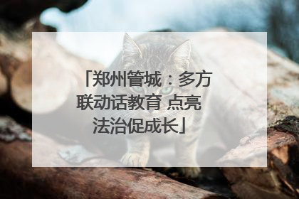 郑州管城：多方联动话教育 点亮法治促成长