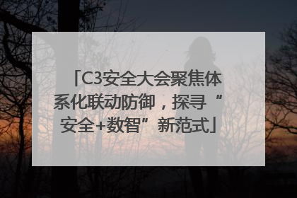 C3安全大会聚焦体系化联动防御，探寻“安全+数智”新范式